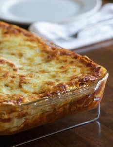 Healthy(isn Lasagna with Roasted Chicken Breast