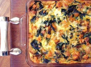 Kale and Sausage Breakfast Casserole