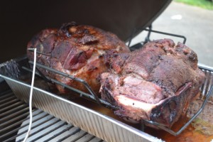 Pulled Pork on the Big Green Egg