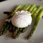 Asparagus Salad with Poached Egg and Homemade Citrus Vinaigrette