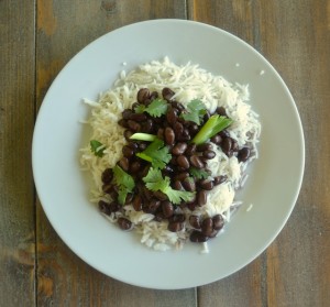Cuban Black Beans and Rice
