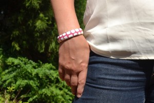 Fornash Memphis Square Print Bangle