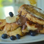 Nutella and Banana on French Bread