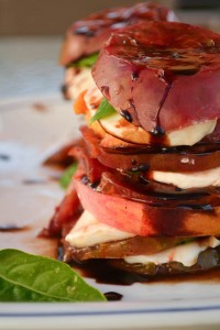 Peach Caprese Salad