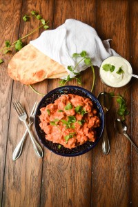 Chicken Tikka Masala with Forbidden Rice