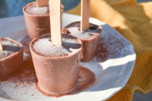 Chocolate White Russian Popsicles