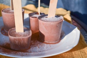 Chocolate White Russian Popsicles