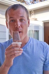 Chocolate White Russian Popsicles