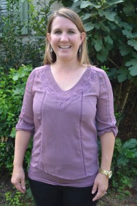 Daniel Rainn Coronado Crochet Detail Top