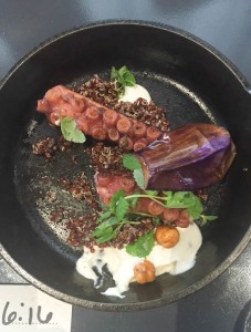 Gunshow Octopus with Saffron Quinoa