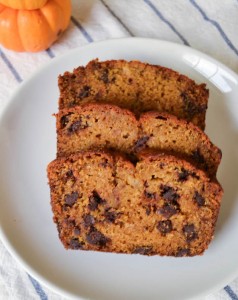 Pumpkin Chocolate Chip Bread