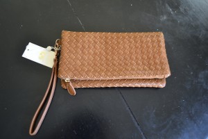 Urban Expressions Adelade Woven Fold-Over Clutch