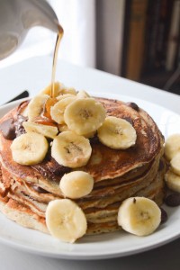 Banana Bread Pancakes