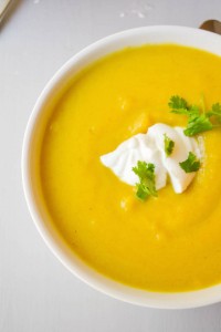 Roasted Acorn Squash Soup