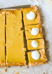 Tangy Pumpkin Bars