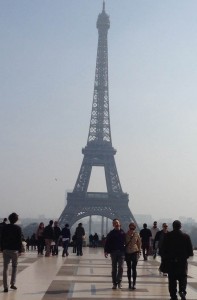 View of the Eiffel from Trocadero