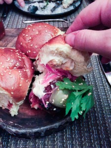 Husk Pork Belly Sliders