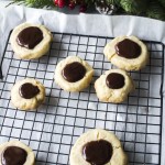 Spiced Chocolate Shortbread Cookies