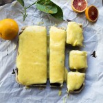 Chocolate Ganache, Salted Shortbread and Blood Orange Curd Recipe