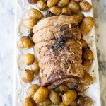 Kumquat Stuffed Porchetta with Crispy Sage Potatoes