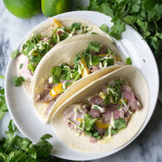 Lamb Tacos with Preserved Lemons and Fenugreek Aioli